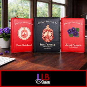 Pre Orders: Ship After 5/9/2026 Personalized Delta Sigma Theta Ritual Cover (UV Printed)-