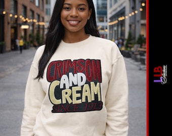 Delta Sigma Theta Crimson and Cream Since 1913 Sweatshirt