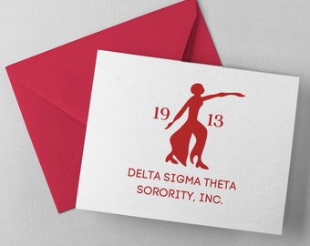 Delta Sigma Theta/DST/1913/Fortitude/Notecard  (Blank)