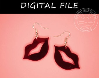 Brinco ou Pingente Hot Lips baixar ARQUIVO DIGITAL