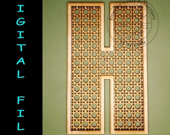 Rattan  Capital Alphabet DIGITAL FILE Download