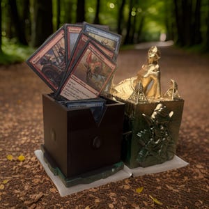 Elf Deck Box Commander | The Bonnie Box