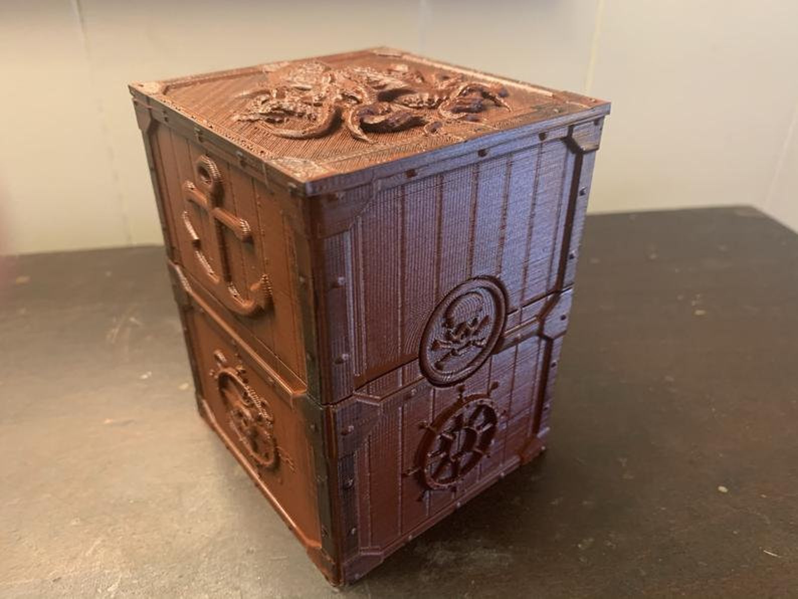 Pirate Crate Deckdice Box Magic the Gathering Deck Box Etsy