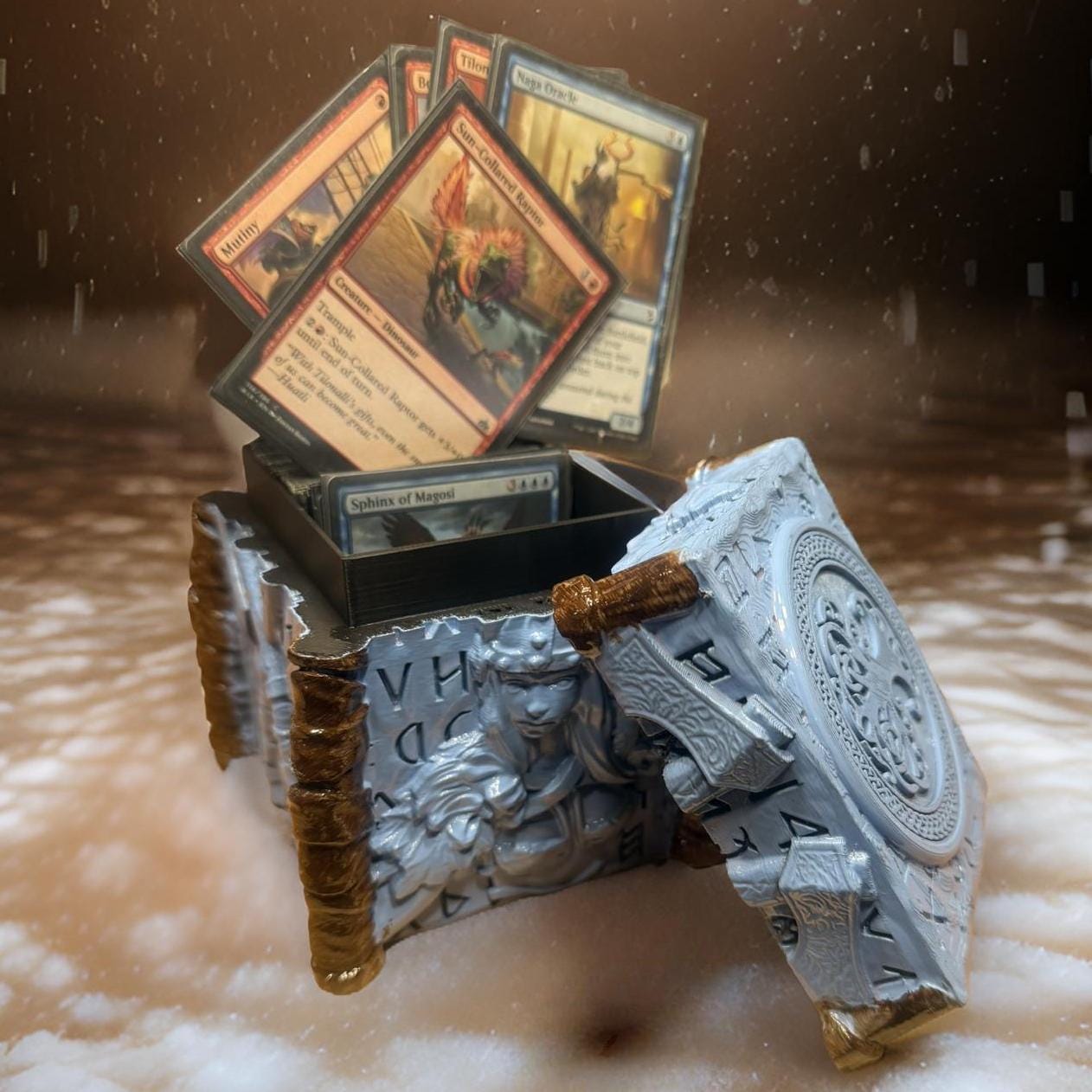 Kaldheim Viking Deck Box Commander | the Bonnie Box - Etsy