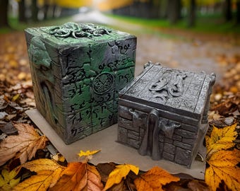 Combo de mazo y caja de dados de Cthulhu / La caja Bonnie