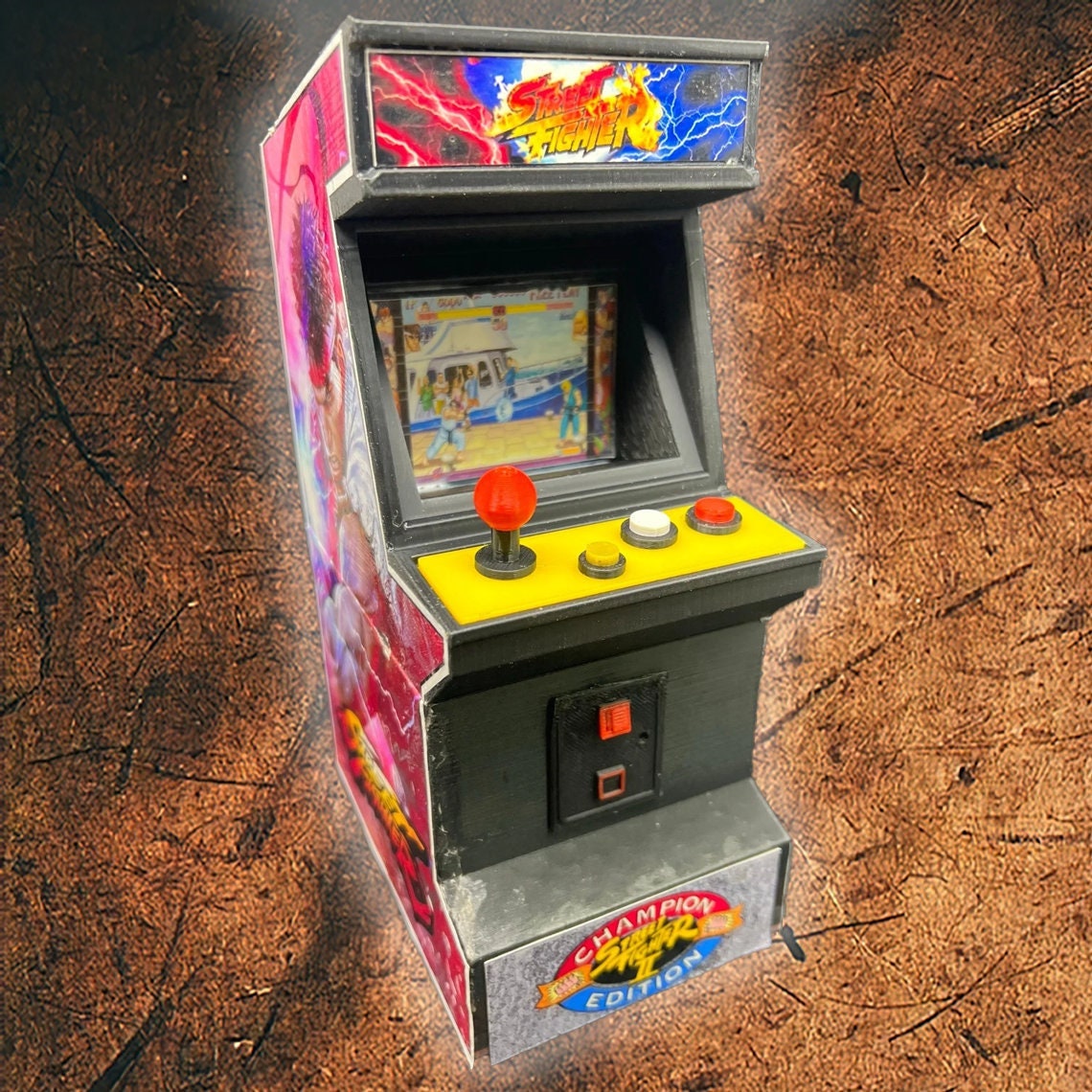 COMMANDER Street Fighter II Retro Arcade Magic the Etsy