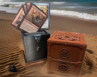 mtg treasure commander deck Binding of Isaac Custom Cards ElkoyTCG Until end of turn MTG Treasure Chest Deck Box