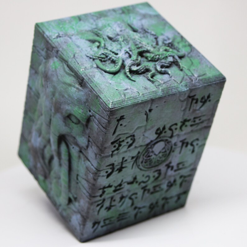 FATBACK COMMANDER EDITION Cthulhu Deck/Dice Box Combo / Magic Etsy
