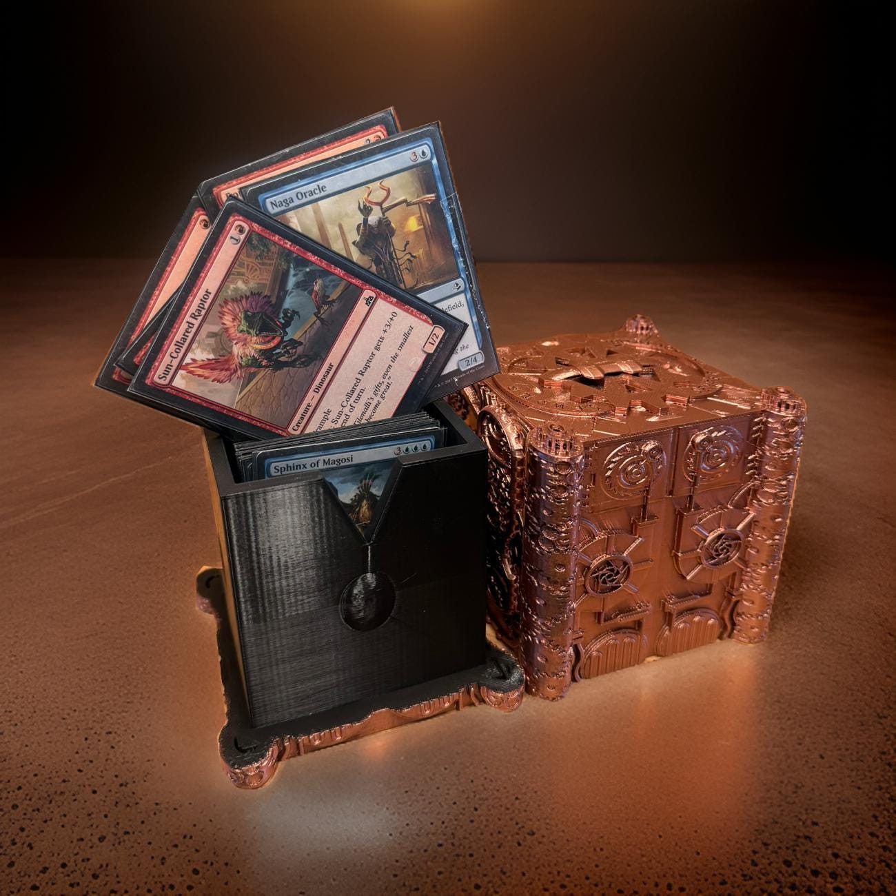 Steampunk Deck Box Commander | the Bonnie Box - Etsy