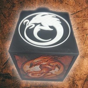 COMMANDER Sliver | Magic the Gathering Deck Box | Personalized Trading Card Game Box