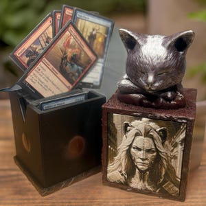 Cat Warriors Deck Box Commander | De Bonnie Box