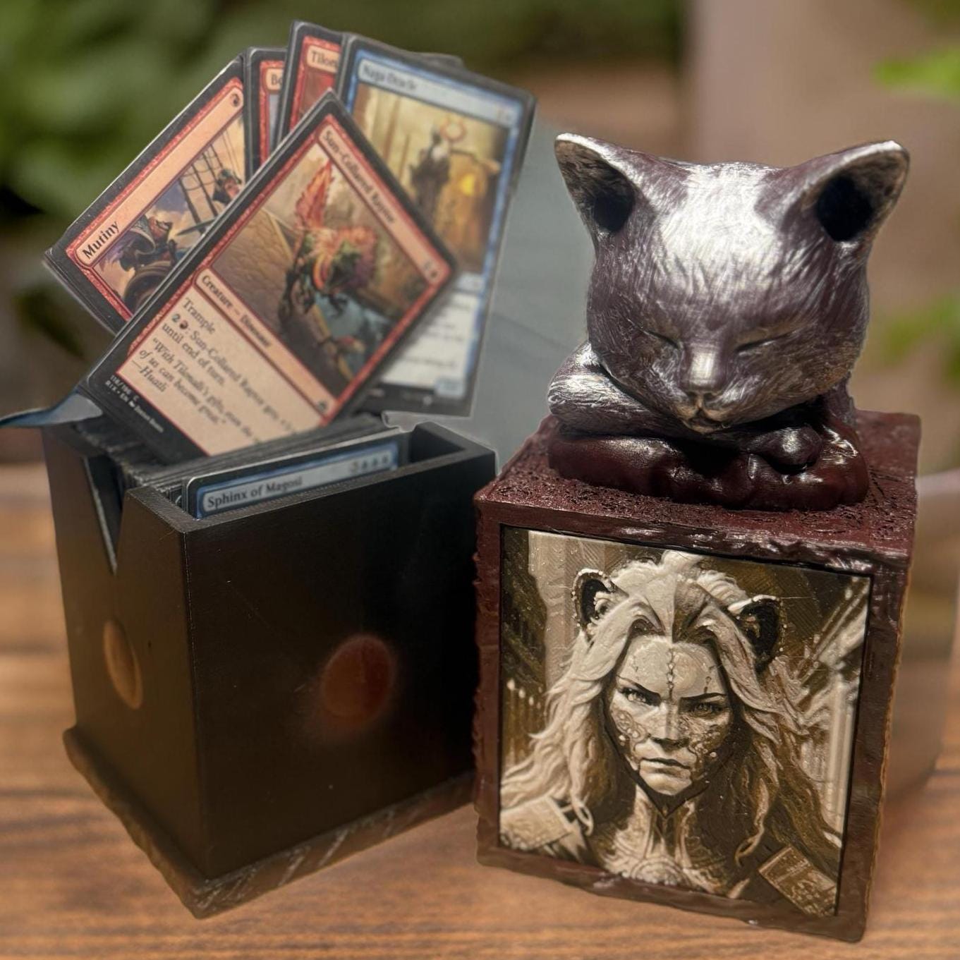 cat commander deck mtg MTG Commander Deck Cats EDH Deck Arahbo, Roar of the World 100 Magic Cards  Custom Deck Cat Tribal