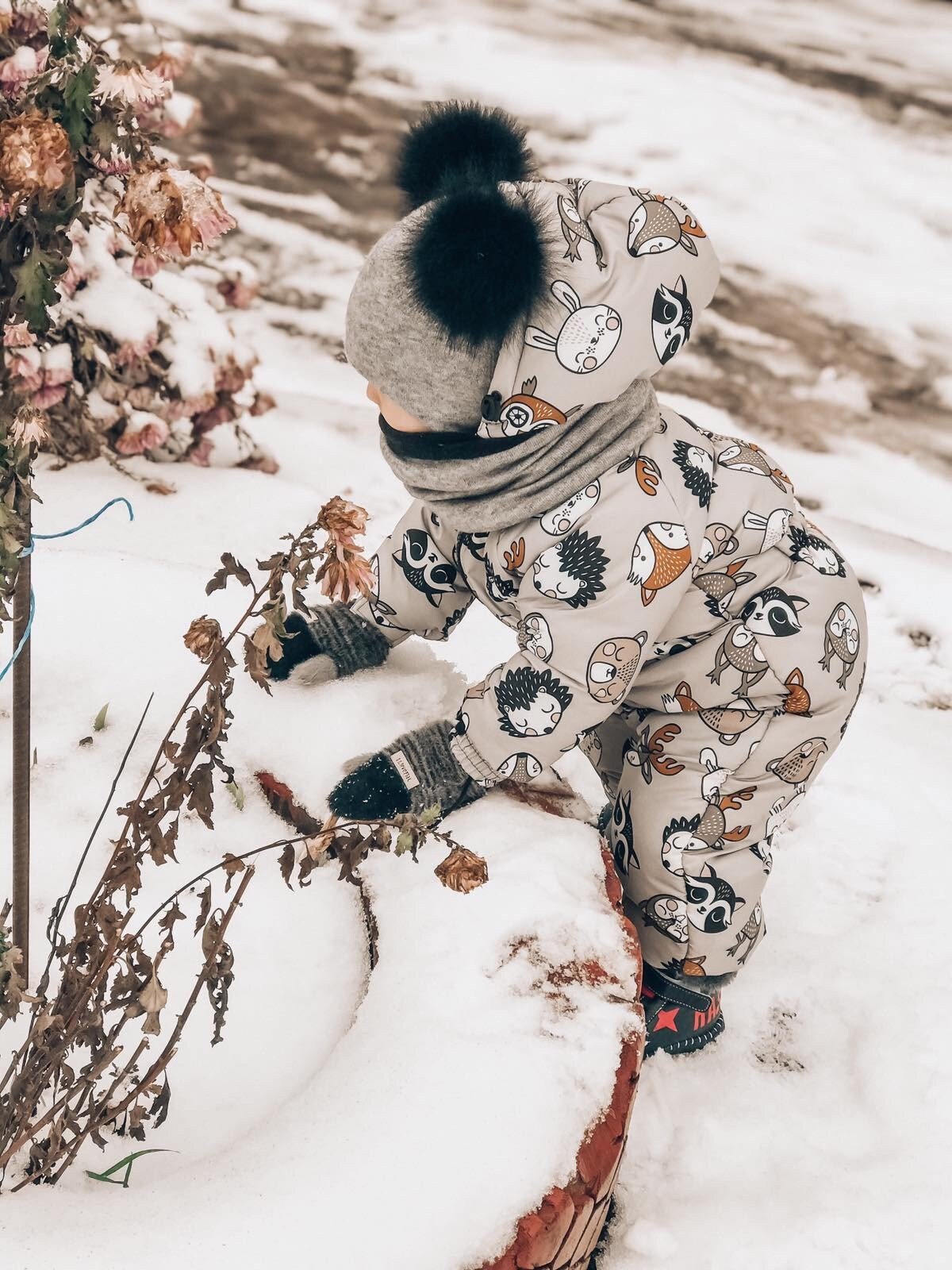 Kid Thermal Snowsuit. Baby Ski Suit Outdoor Jumpsuit for Etsy