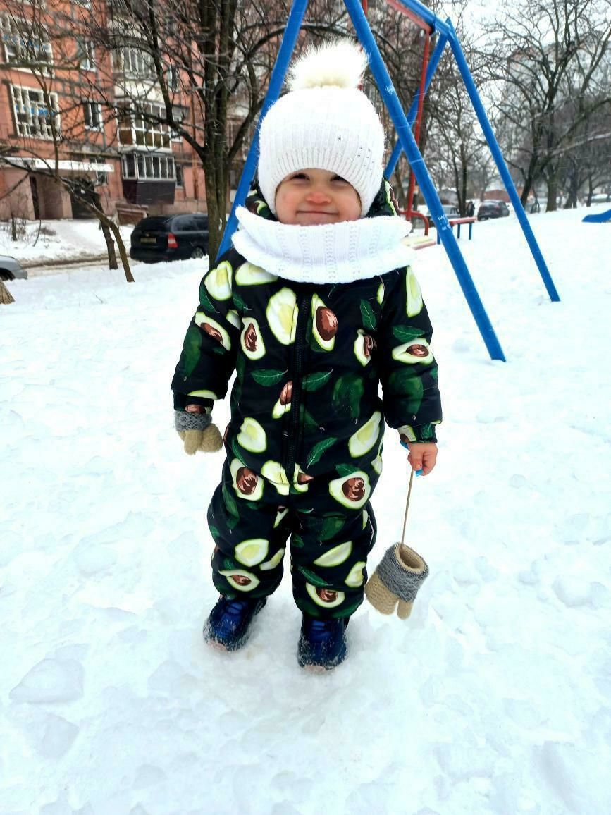 HUOQI Traje de nieve para bebé para niños, mono térmico de una