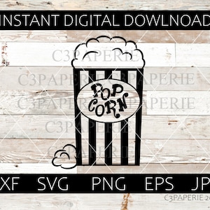 Popcorn Svg, Movie Snacks, Family Night, Concessions Food, Movie Critic, Film Reel, Love Popcorn, Cuttable Food, Printable Snacks, Clip Art