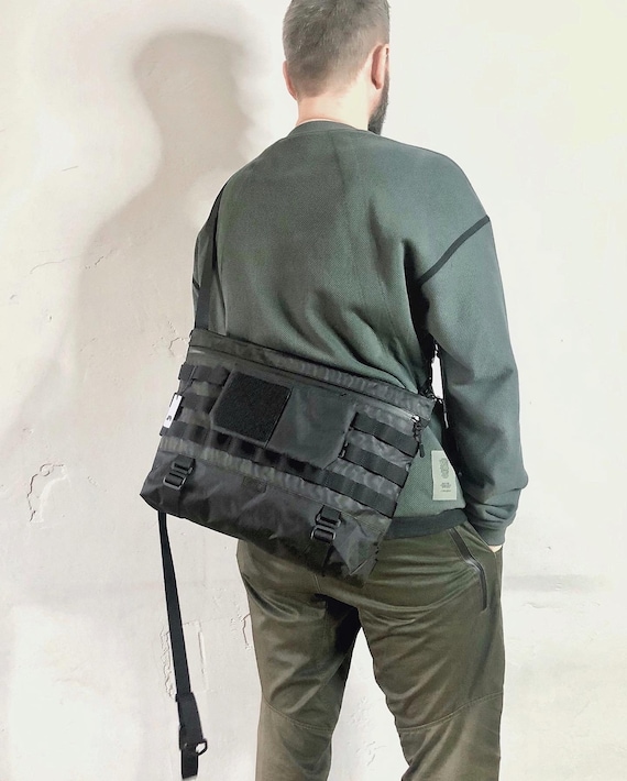 Shoulder Bag Messenger Bag Techwear X Pac Sling Bag EDC Bag Commuter Bag Lightweight Bag Cycling Bag Laptop Bag MacBook Bag Etsy