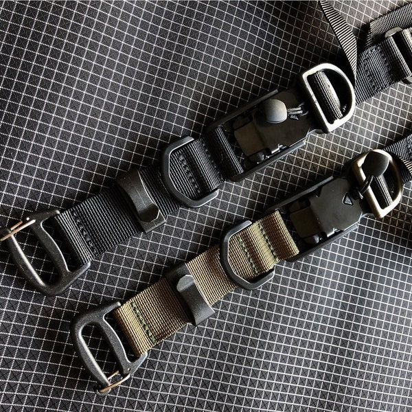 Techwear Shoulder Strap: Nylon Bag Strap with Fidlock Magnetic Buckle