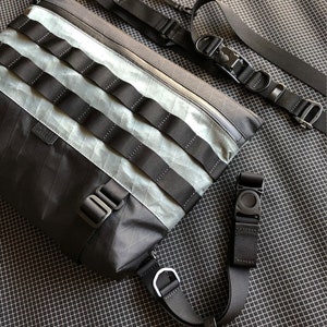 Shoulder Bag, Messenger Bag, Techwear, X Pac, Sling Bag, EDC Bag, Commuter bag, lightweight bag, Cycling Bag, Laptop Bag, MacBook bag, D4bgs