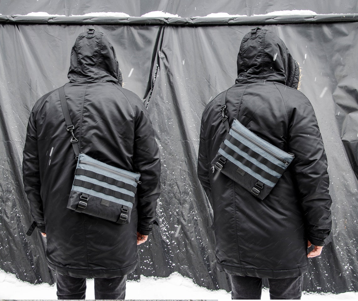 Shoulder Bag Messenger Bag Techwear EDC Bag Commuter bag Etsy