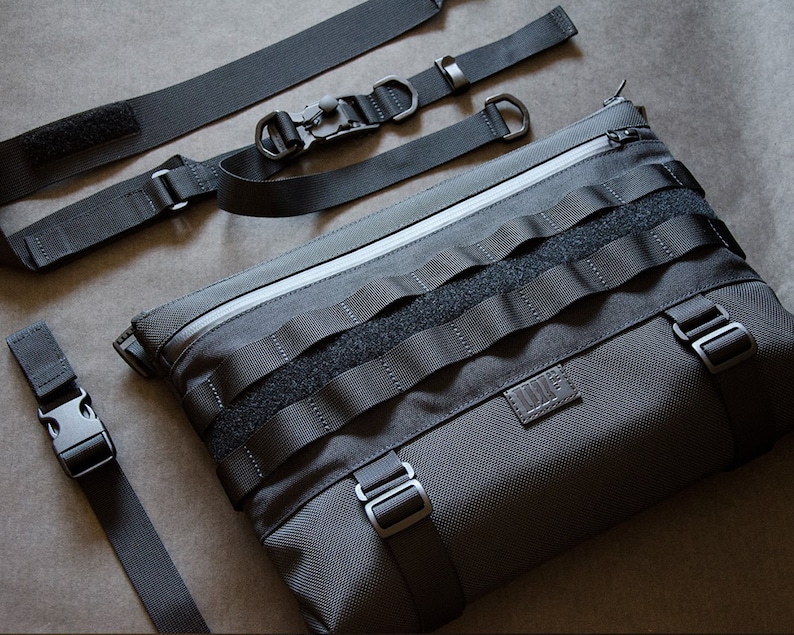 Bike Bag Crossbody Bag Commuter bag Cycling Bag EDC Messenger Bag Shoulder Bag Unisex D4 STLTH Messenger Techwear Laptop Bag