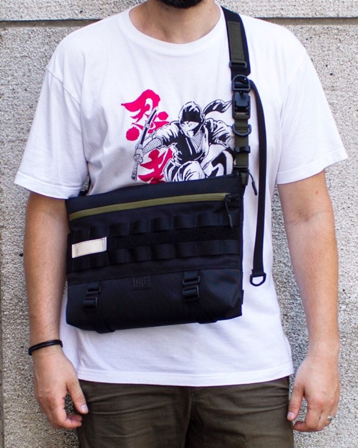 Shoulder Bag Messenger Bag Laptop Bag Techwear EDC Etsy