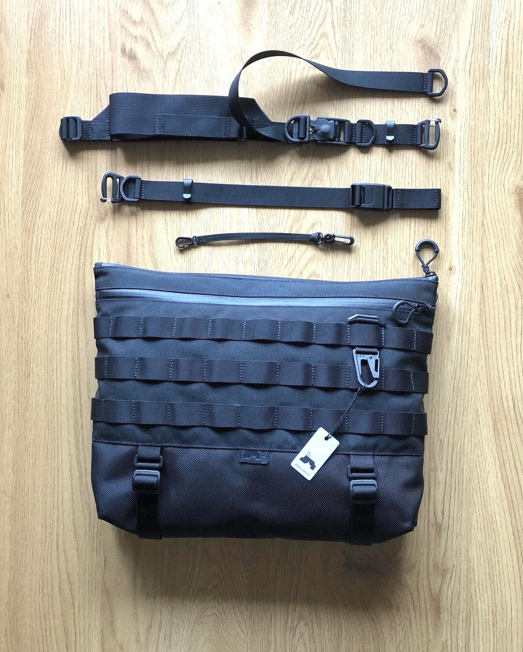 ONLINE SHOP：PACKING / MESSENGER BAG (BLACK)｜BEDLAMやNOTHIN
