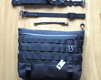 Techwear Messenger Bag: X-Pac Dyneema Laptop Bag