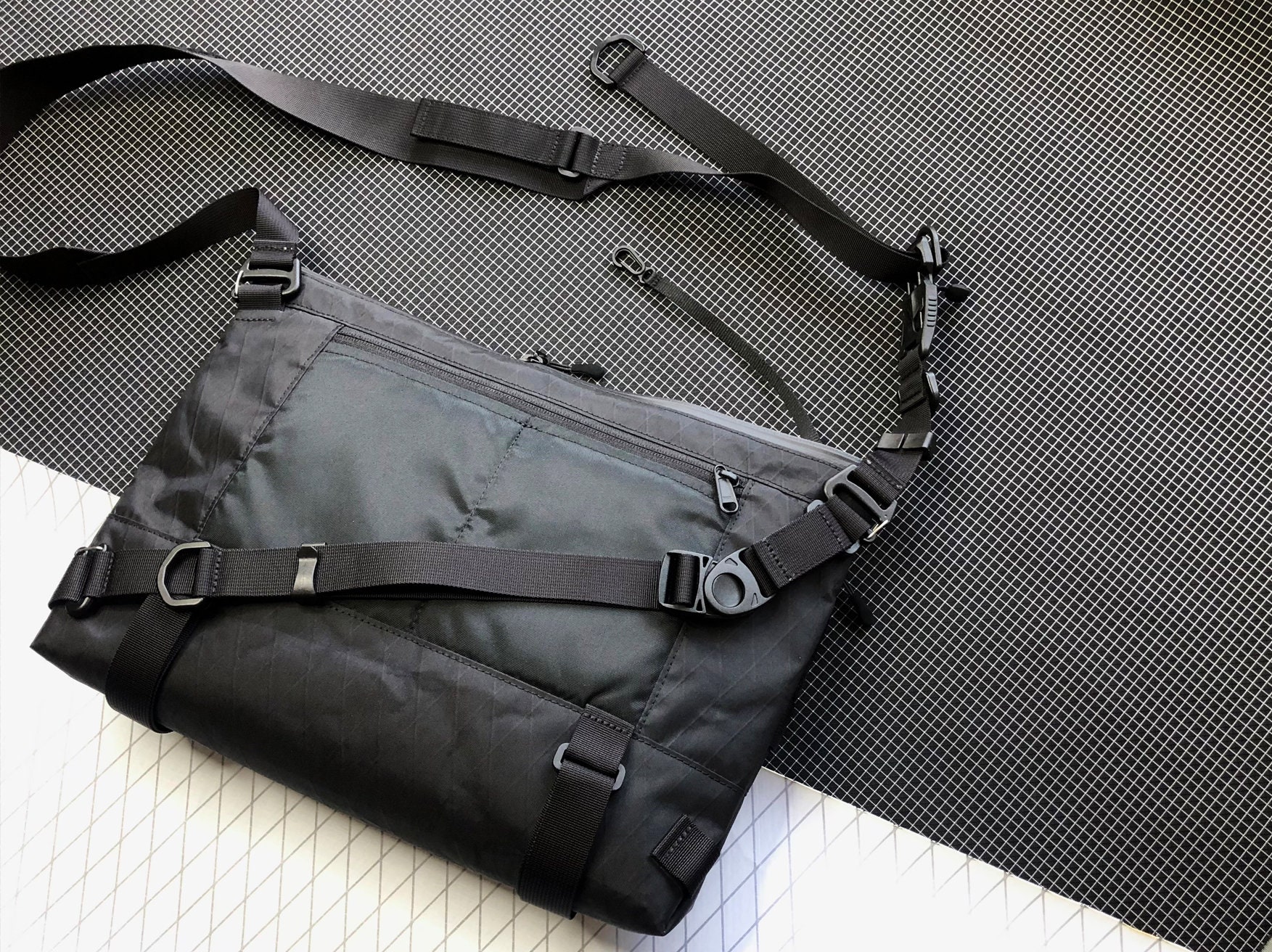 Shoulder Bag Messenger Bag Techwear X Pac Sling Bag EDC Etsy