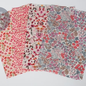Fogli di tessuto Liberty, fogli adesivi Liberty, Liberty A4, Liberty A5, Liberty A6, Liberty Print Stirabile, fogli fai da te Liberty, Liberty Cut