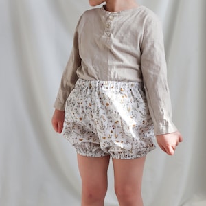 Liberty London girls bloomers, baby girl shower, new baby gift, young girl bloomers, toddler shorts, vintage baby clothes, nappy cover
