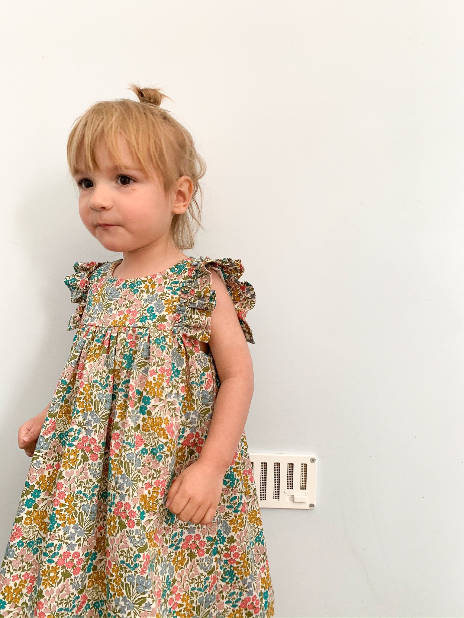 Liberty of London baby dress floral toddler dress baby girl Etsy