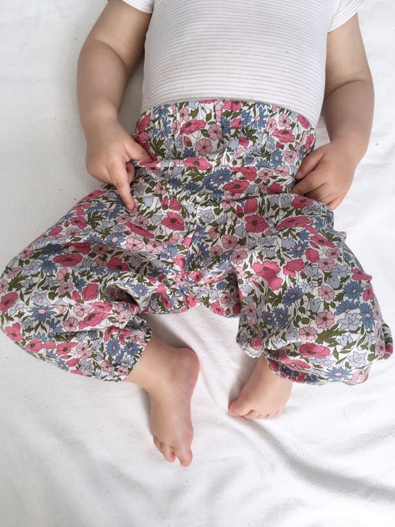 Liberty Of London Baby Trousers Baby Girl Gift Baby Shower Etsy
