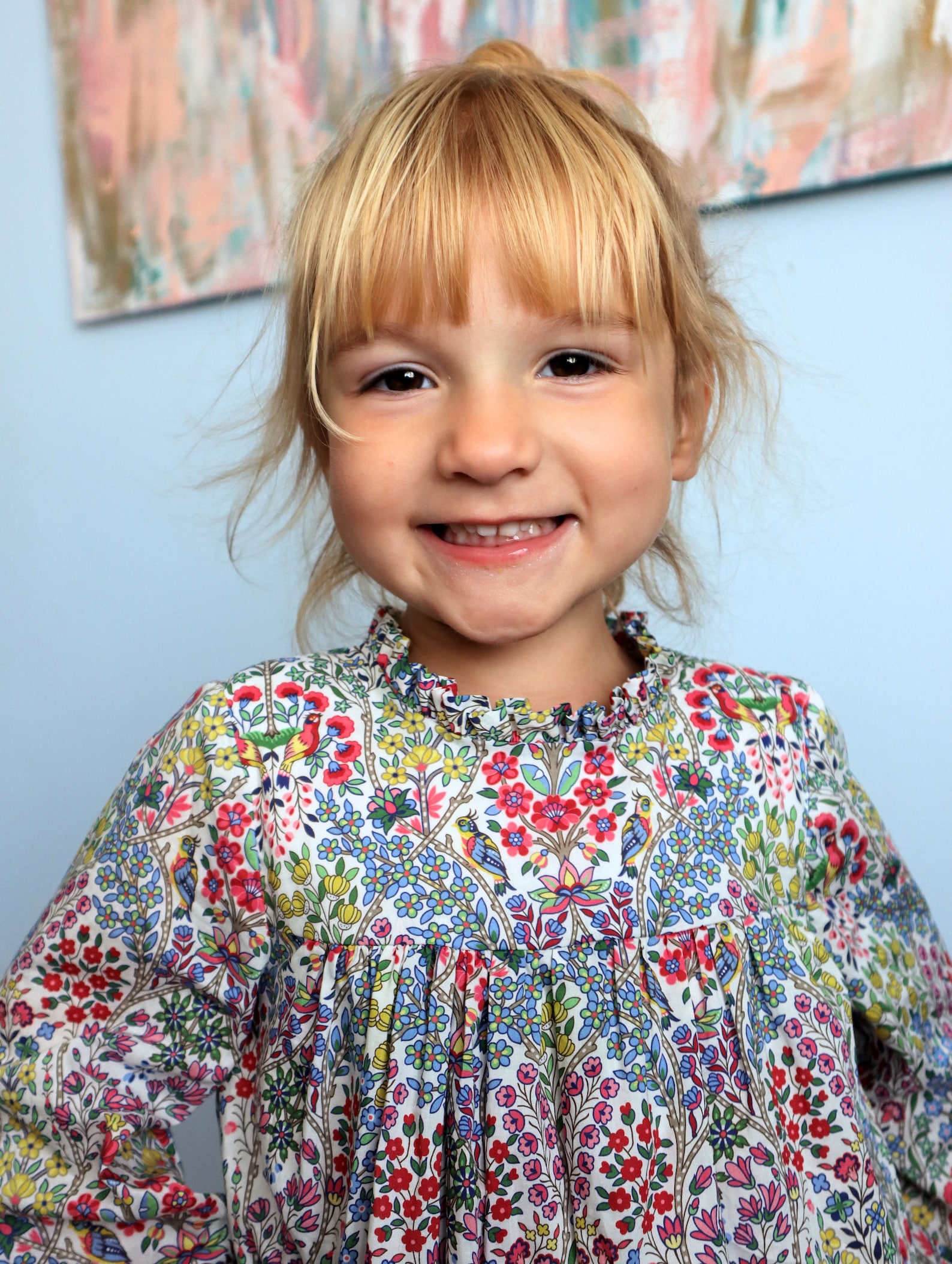 Liberty of London Girl Dress Flower Girl Dress Summer Dress Etsy UK