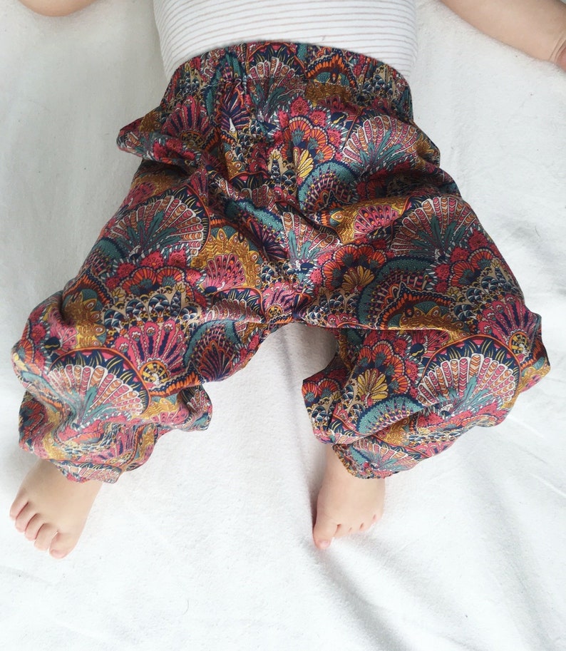Liberty of London baby clothes toddler trousers baby shower Etsy