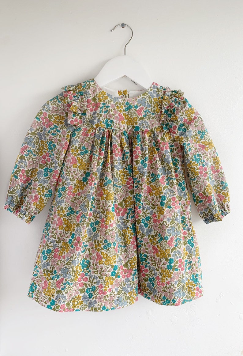Liberty of London baby dress floral toddler dress baby girl Etsy