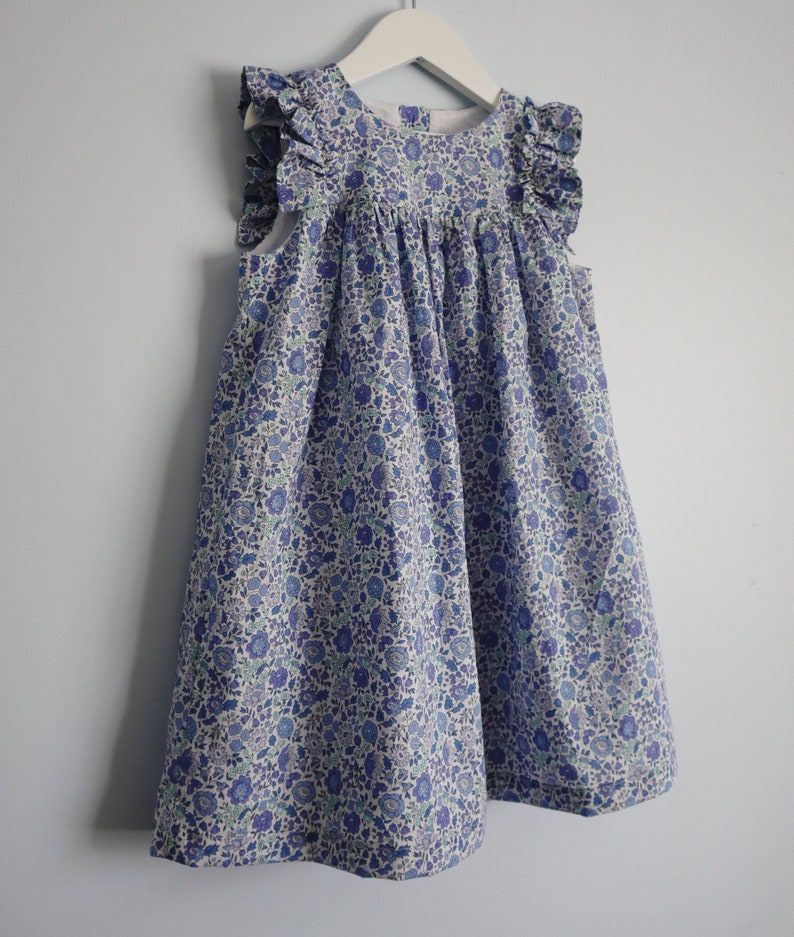 Liberty of London baby dress floral toddler dress baby girl Etsy