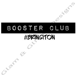 Booster club #bringiton SVG PNG JPG downloadable file