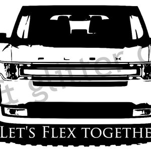 WHITE &quot;Let&#39;s flex together&quot; digital design