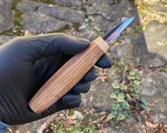 Detail Knife No 2, Figure Carving Knife, Chip Carving Knife, Wood Carving Knife, Spoon Carving, Mini Knife, Carving Tool