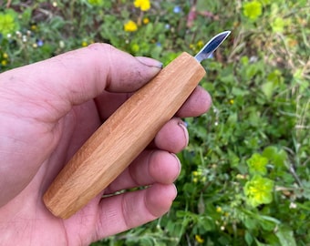 Micro Detail Knife No 1, Figure Carving Knife, Chip Carving Knife, Wood Carving Knife, Spoon Carving, Mini Knife, Carving Tool