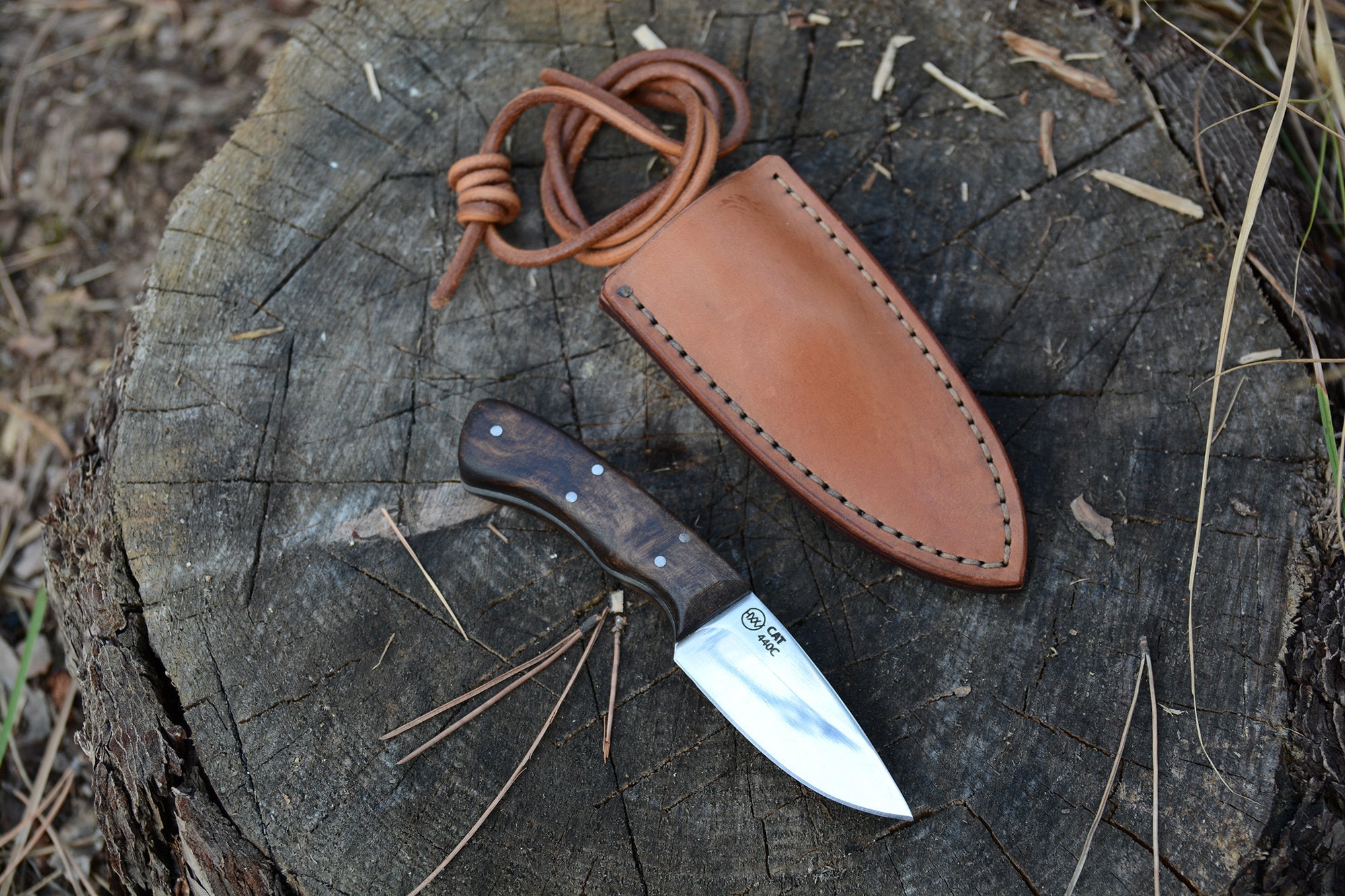 Groomsman Gift Custom Miniature Pocket Knife Pendant Blade with Sheath