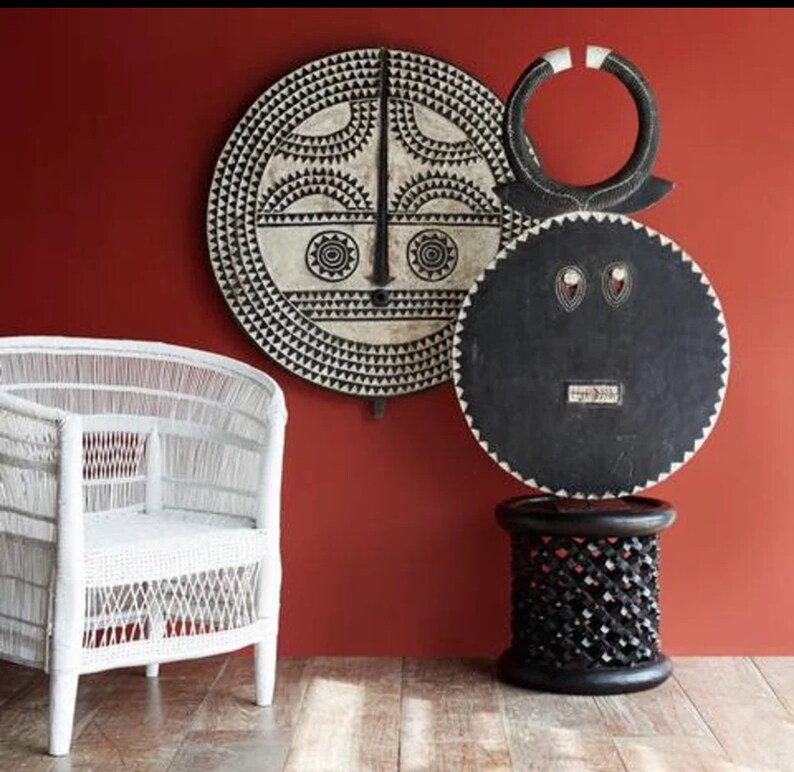 Modern End Tables African Coffee Table Wood Center Table Etsy