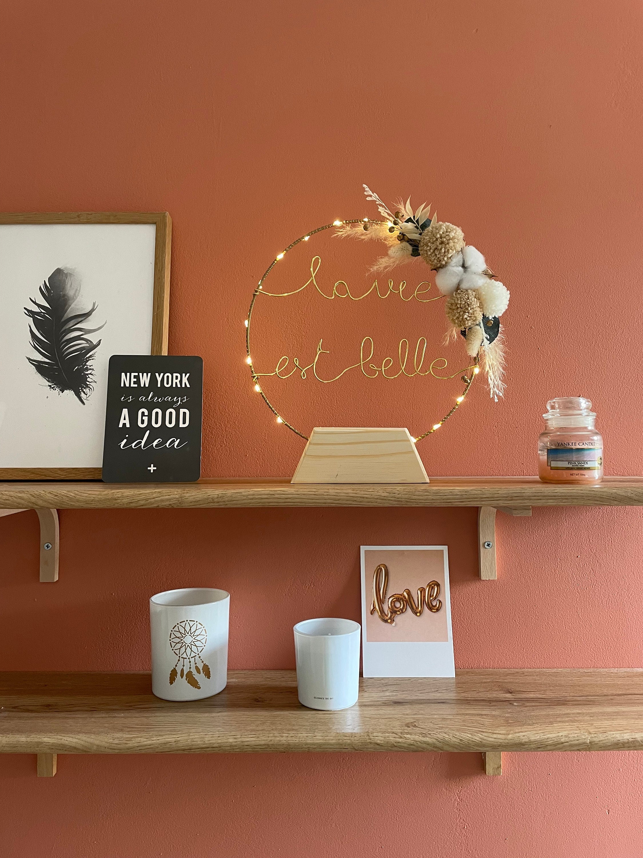 Couronne Lumineuse sur Socle