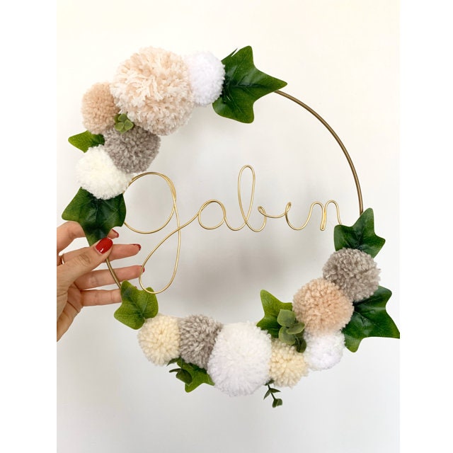 Couronne Végétale Prénom