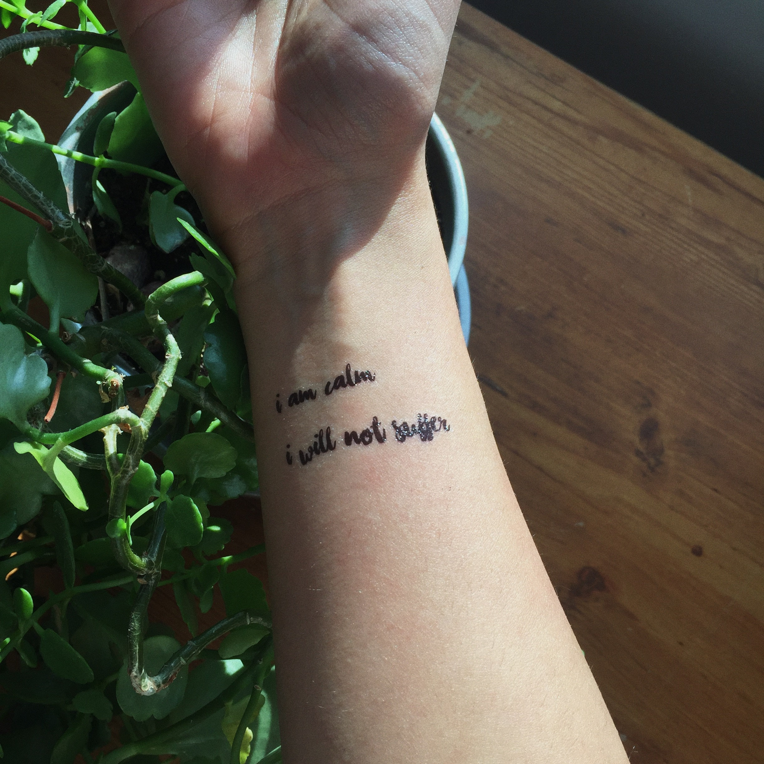 Positive I am Affirmations Tattoos For daily practice of attraction