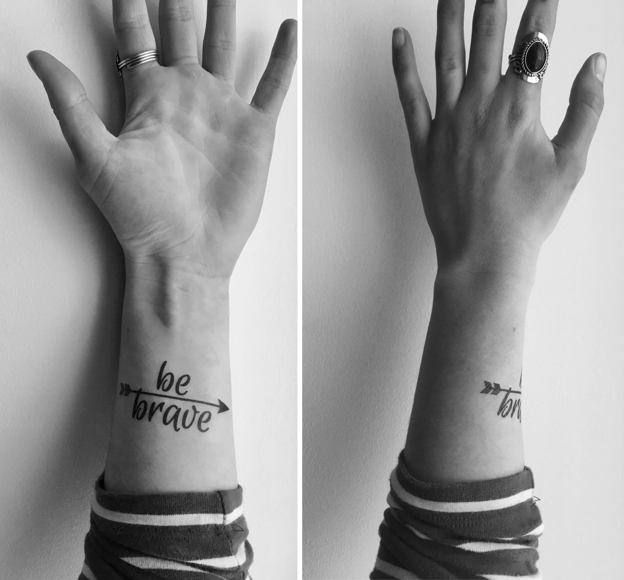 Inspiring Quotes Collection of Tattoos Temporary tattoos of phrases