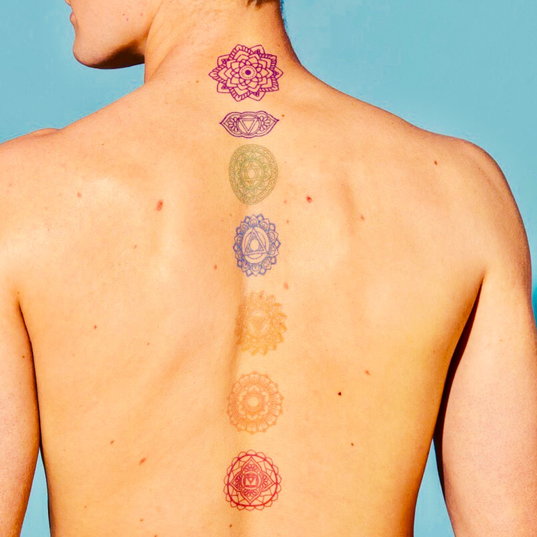 Chakras Temporary Tattoos Spiritual Tattoo Design Rainbow - Etsy Canada Chakras Temporary Tattoos Spiritual Tattoo Design Rainbow - Etsy Canada