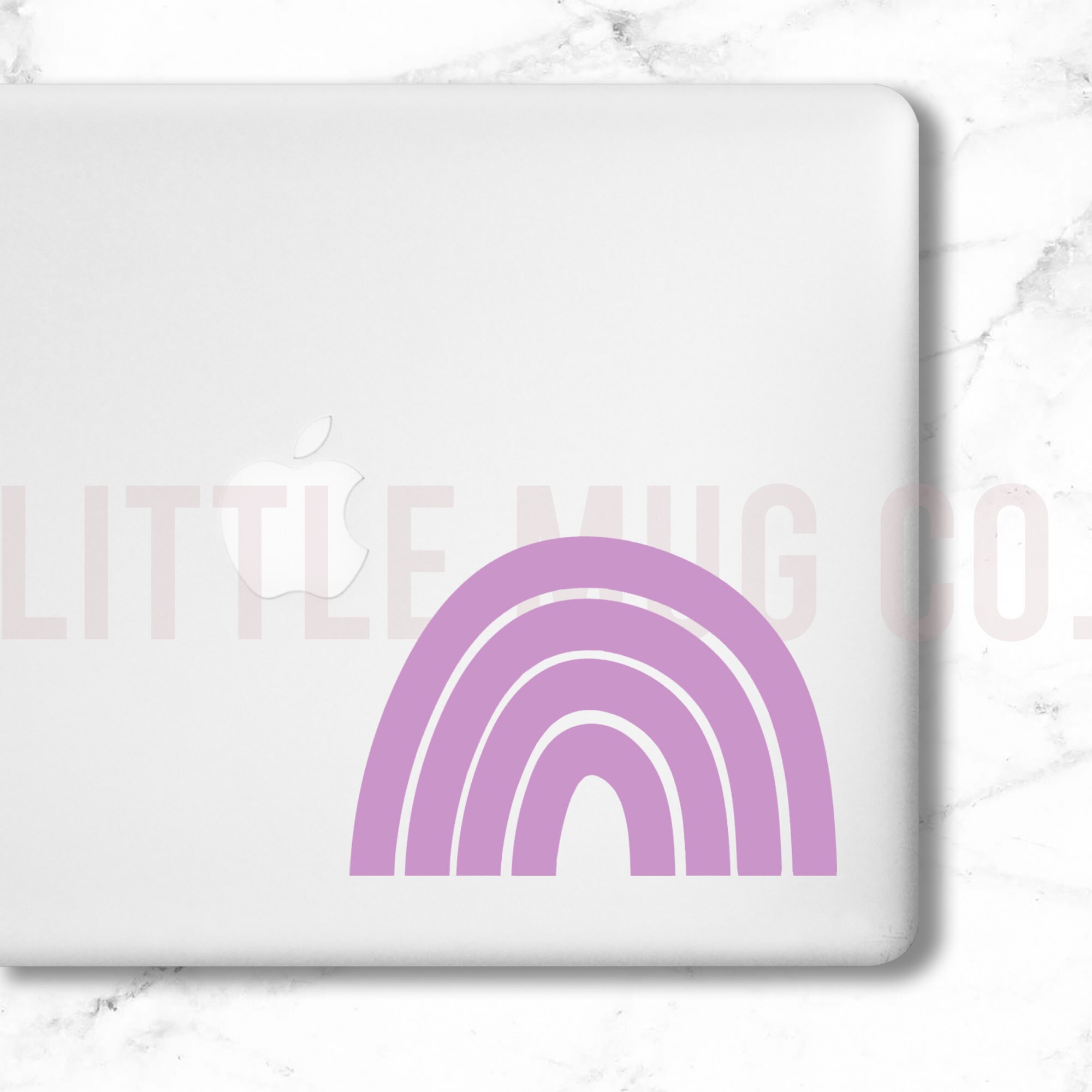 VINYL DECAL // Rainbow Vinyl Decal // Rainbow Sticker // Etsy