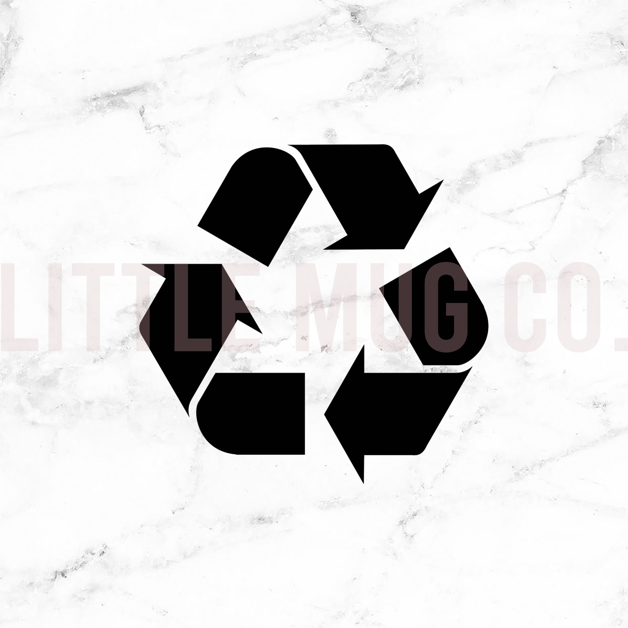 VINYL DECAL // Recycle Vinyl Decal // Recycle Bin Vinyl Decal Etsy