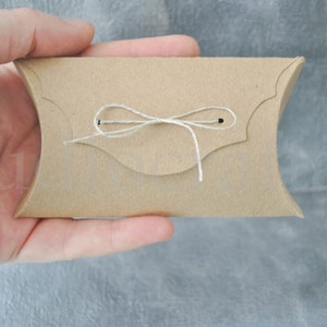 Boîtes d’oreiller en papier, boîtes d’emballage de 15